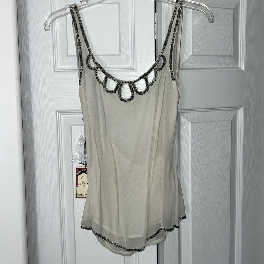 Yoana Baraschi studded cami top XS NWT